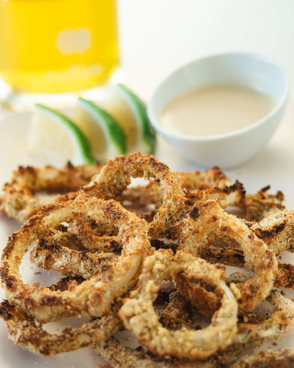 Crispy Baked Onion Rings – Colive